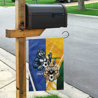 Italy And Australia Soccer Garden Flag Gli Azzurri Vs Socceroos