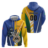 Custom Italy And Australia Soccer Hoodie Gli Azzurri Vs Socceroos