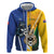 Custom Italy And Australia Soccer Hoodie Gli Azzurri Vs Socceroos