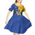 Custom Italy And Australia Soccer Kid Short Sleeve Dress Gli Azzurri Vs Socceroos