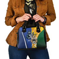Italy And Australia Soccer Shoulder Handbag Gli Azzurri Vs Socceroos