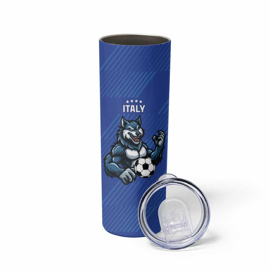 Custom Italy And Australia Soccer Skinny Tumbler Gli Azzurri Vs Socceroos