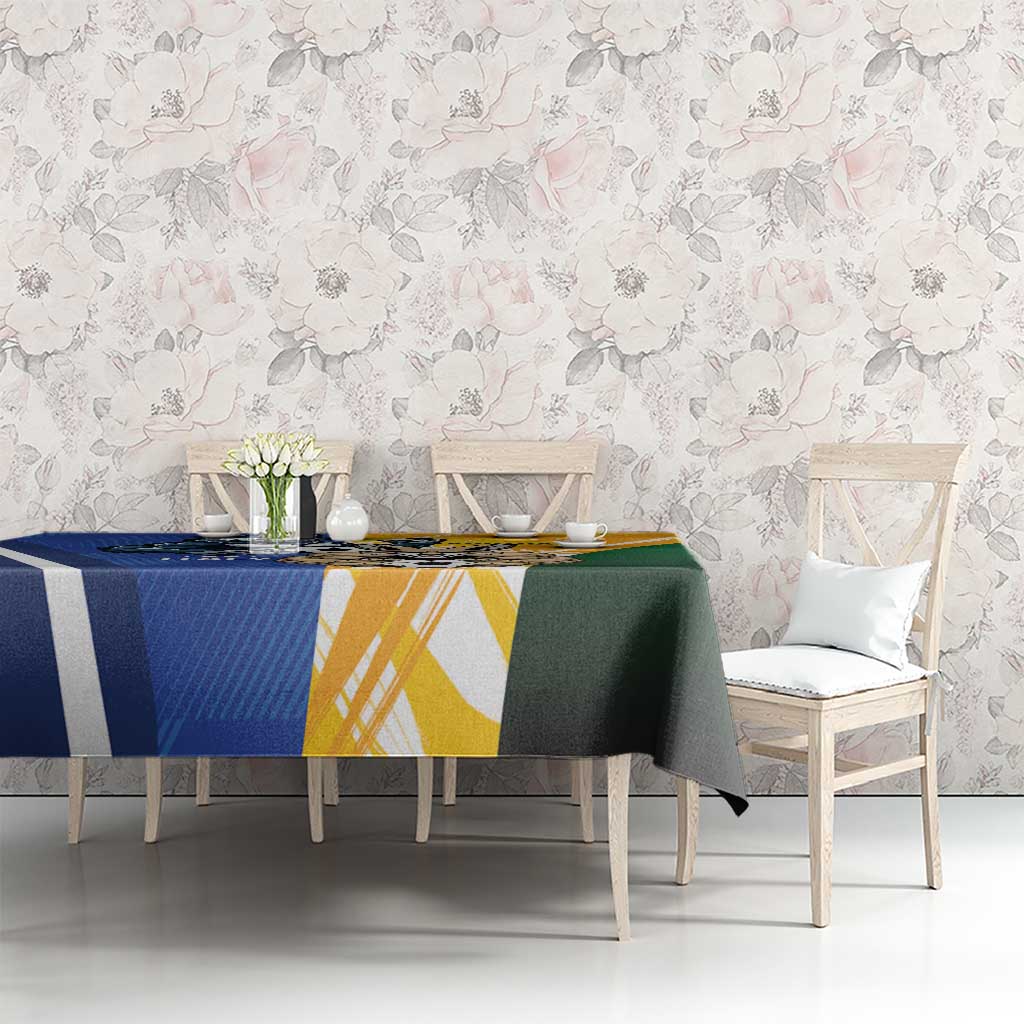 Italy And Australia Soccer Tablecloth Gli Azzurri Vs Socceroos