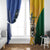 Italy And Australia Soccer Window Curtain Gli Azzurri Vs Socceroos