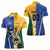 Custom Italy And Australia Soccer Women Polo Shirt Gli Azzurri Vs Socceroos