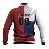 Custom Rugby France And Canada Baseball Jacket Le XV de France Vs Canucks