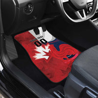 Rugby France And Canada Car Mats Le XV de France Vs Canucks