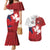 Custom Rugby France And Canada Couples Matching Mermaid Dress and Hawaiian Shirt Le XV de France Vs Canucks