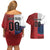 Custom Rugby France And Canada Couples Matching Off Shoulder Short Dress and Hawaiian Shirt Le XV de France Vs Canucks