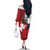 Custom Rugby France And Canada Family Matching Off The Shoulder Long Sleeve Dress and Hawaiian Shirt Le XV de France Vs Canucks