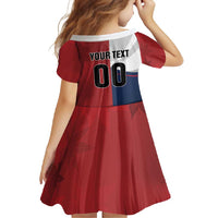 Custom Rugby France And Canada Family Matching Off Shoulder Maxi Dress and Hawaiian Shirt Le XV de France Vs Canucks