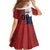 Custom Rugby France And Canada Family Matching Off Shoulder Maxi Dress and Hawaiian Shirt Le XV de France Vs Canucks