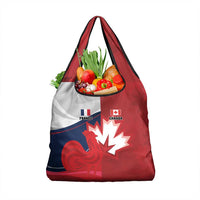 Rugby France And Canada Grocery Bag Le XV de France Vs Canucks