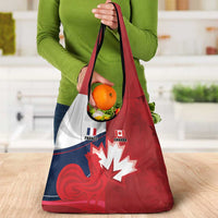 Rugby France And Canada Grocery Bag Le XV de France Vs Canucks