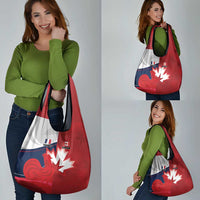 Rugby France And Canada Grocery Bag Le XV de France Vs Canucks