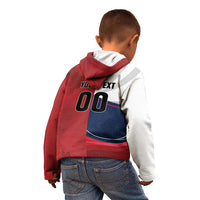 Custom Rugby France And Canada Kid Hoodie Le XV de France Vs Canucks