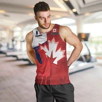 Custom Rugby France And Canada Men Tank Top Le XV de France Vs Canucks