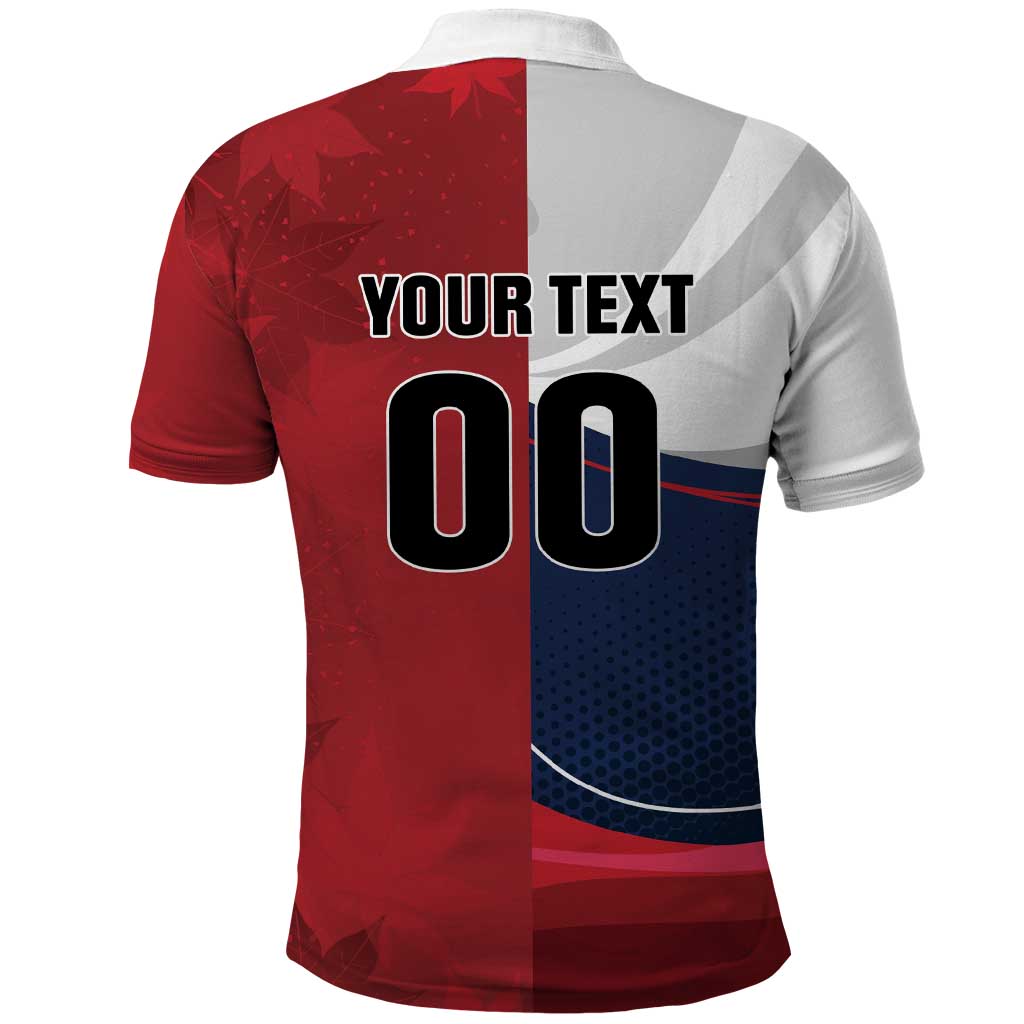Custom Rugby France And Canada Polo Shirt Le XV de France Vs Canucks