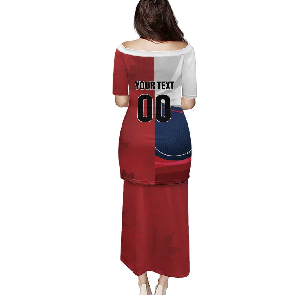 Custom Rugby France And Canada Puletasi Le XV de France Vs Canucks