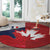 Rugby France And Canada Round Carpet Le XV de France Vs Canucks
