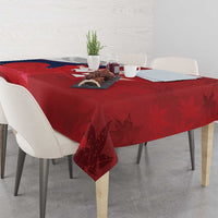 Rugby France And Canada Tablecloth Le XV de France Vs Canucks