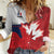 Custom Rugby France And Canada Women Casual Shirt Le XV de France Vs Canucks