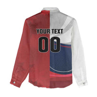 Custom Rugby France And Canada Women Casual Shirt Le XV de France Vs Canucks