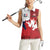 Custom Rugby France And Canada Women Sleeveless Polo Shirt Le XV de France Vs Canucks