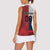 Custom Rugby France And Canada Women Sleeveless Polo Shirt Le XV de France Vs Canucks