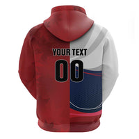 Custom Rugby France And Canada Zip Hoodie Le XV de France Vs Canucks