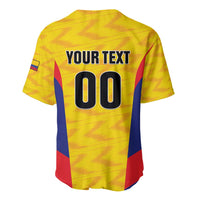 Custom Football Colombia Baseball Jersey Los Cafeteros Go Champions