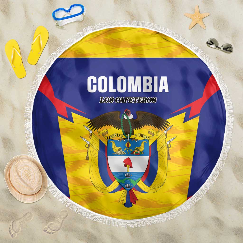 Football Colombia Beach Blanket Los Cafeteros Go Champions