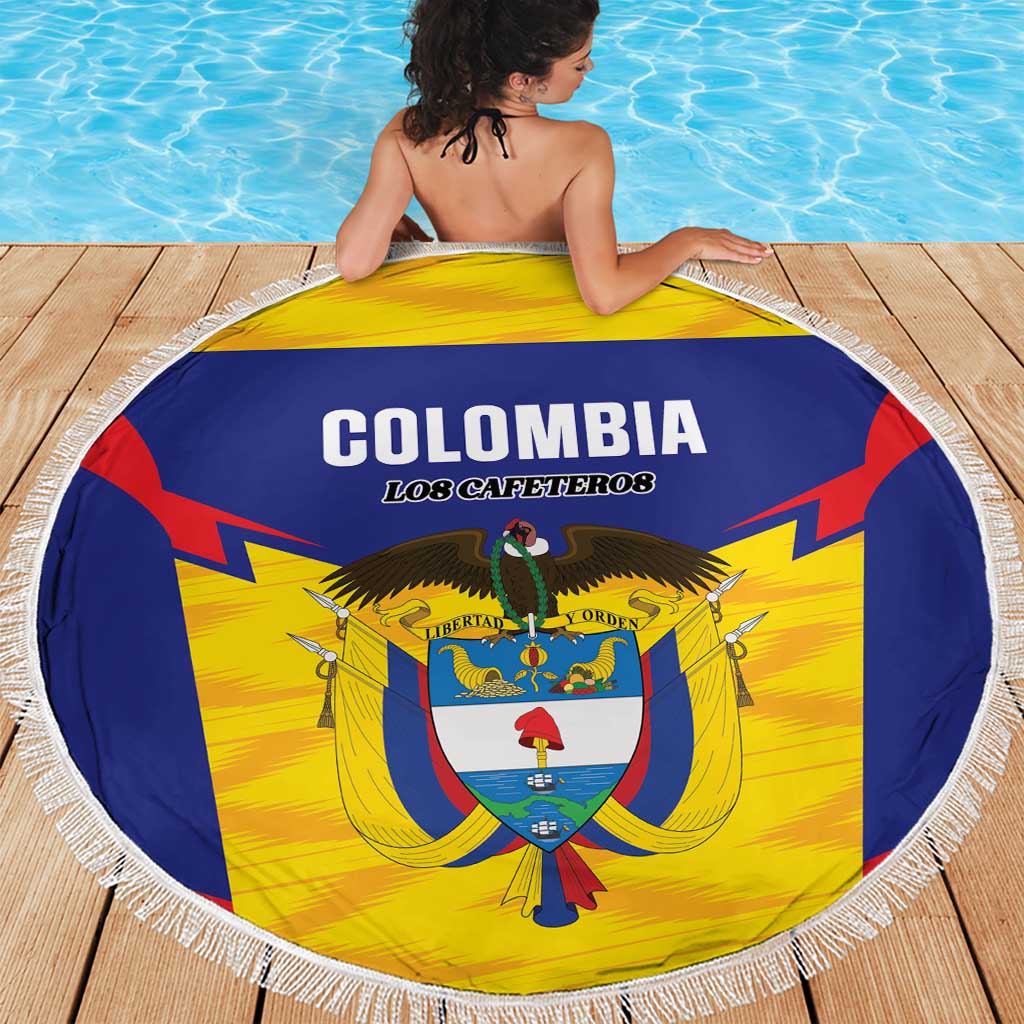 Football Colombia Beach Blanket Los Cafeteros Go Champions