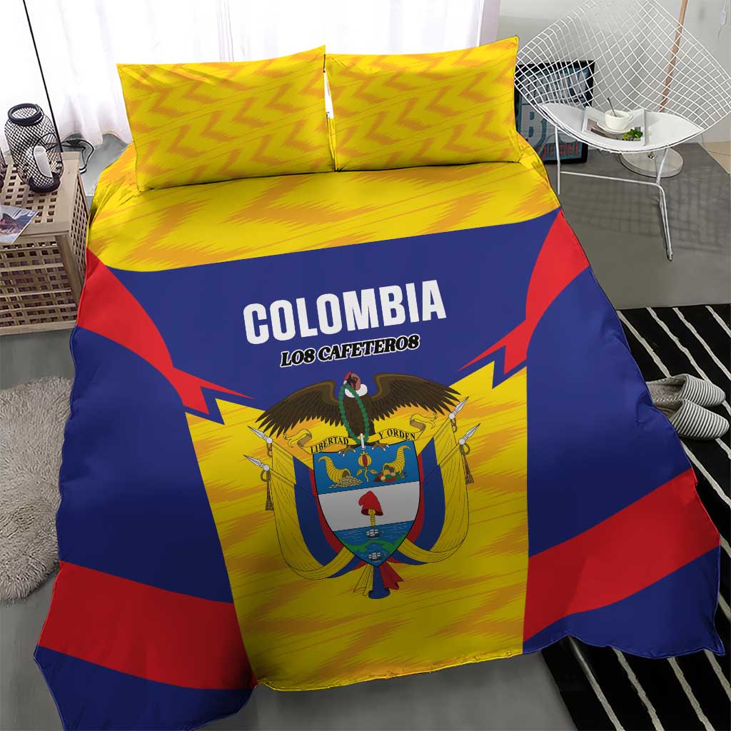 Football Colombia Bedding Set Los Cafeteros Go Champions