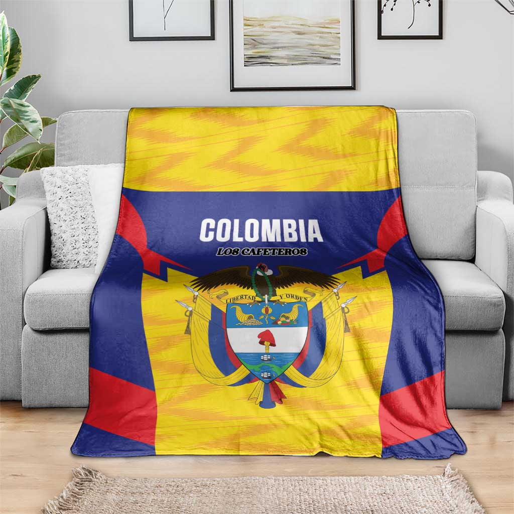 Football Colombia Blanket Los Cafeteros Go Champions