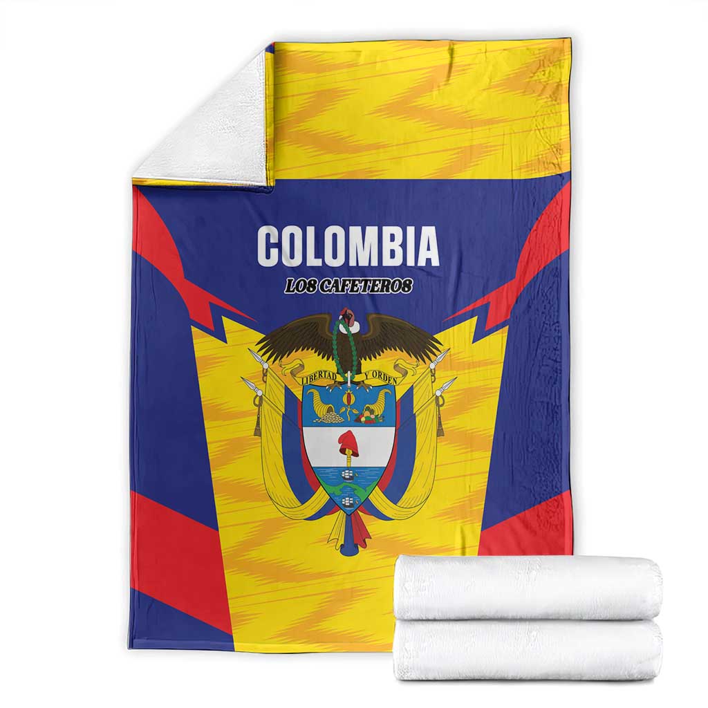 Football Colombia Blanket Los Cafeteros Go Champions