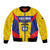 Custom Football Colombia Bomber Jacket Los Cafeteros Go Champions