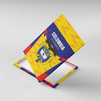 Football Colombia Canvas Wall Art Los Cafeteros Go Champions