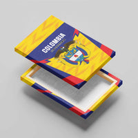 Football Colombia Canvas Wall Art Los Cafeteros Go Champions