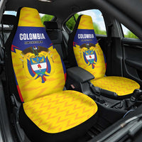 Football Colombia Car Seat Cover Los Cafeteros Go Champions