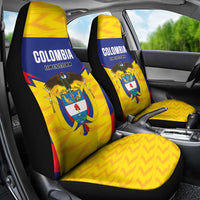 Football Colombia Car Seat Cover Los Cafeteros Go Champions