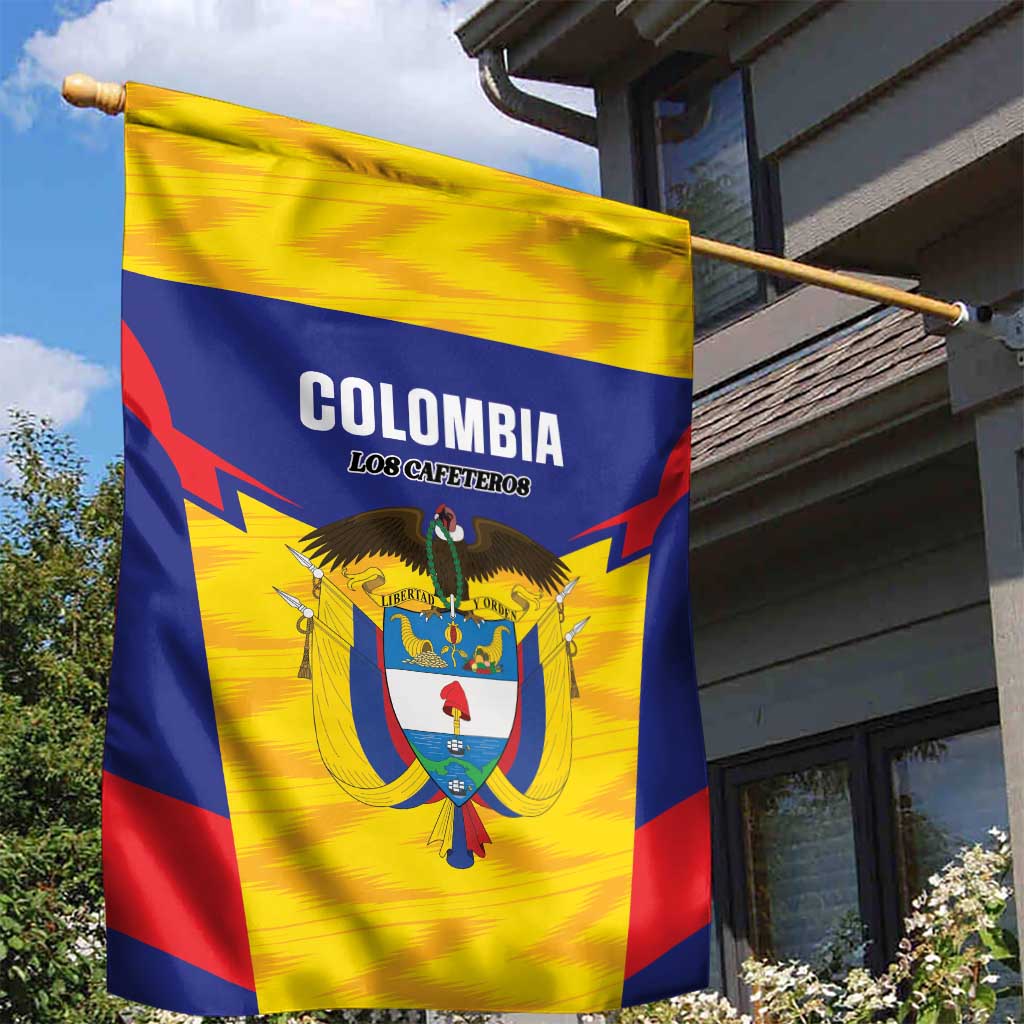Football Colombia Garden Flag Los Cafeteros Go Champions