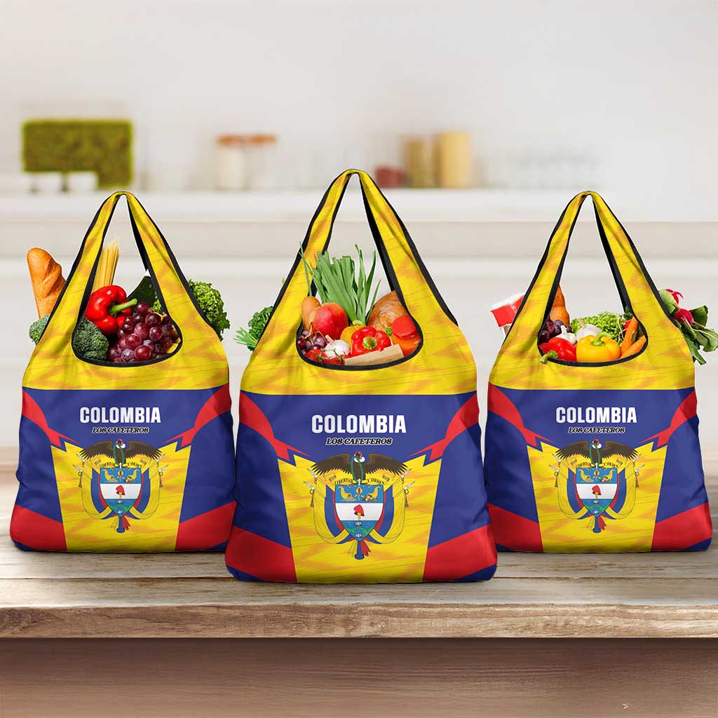 Football Colombia Grocery Bag Los Cafeteros Go Champions
