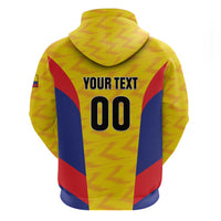 Custom Football Colombia Hoodie Los Cafeteros Go Champions