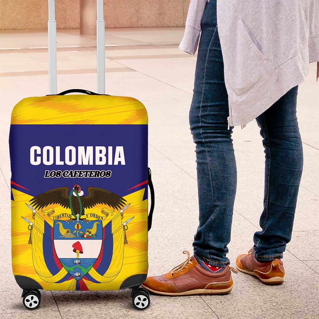 Football Colombia Luggage Cover Los Cafeteros Go Champions