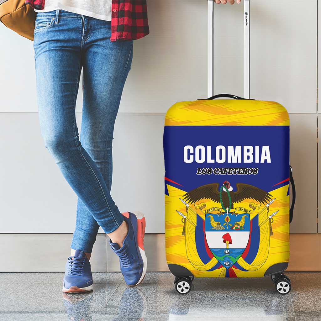 Football Colombia Luggage Cover Los Cafeteros Go Champions
