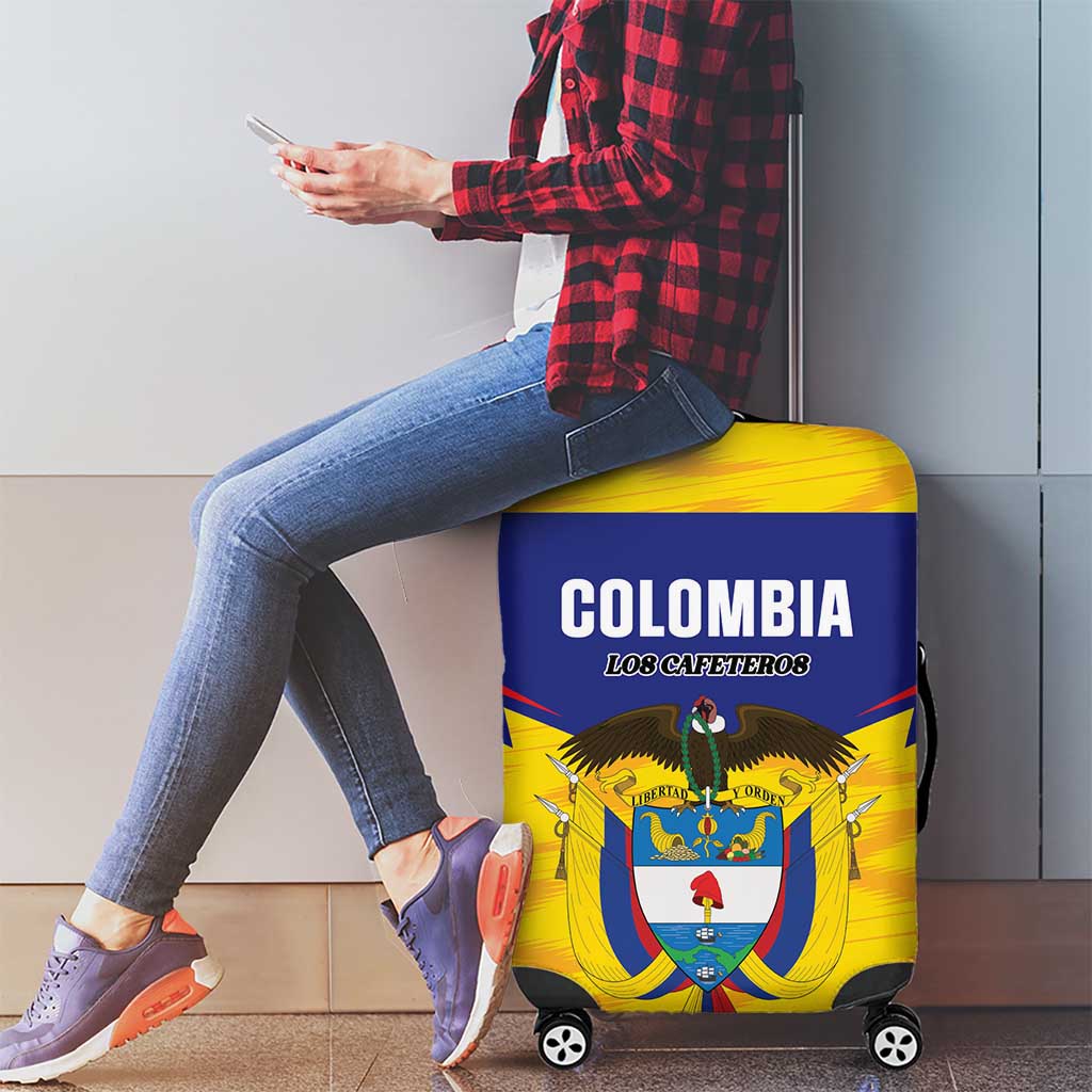 Football Colombia Luggage Cover Los Cafeteros Go Champions
