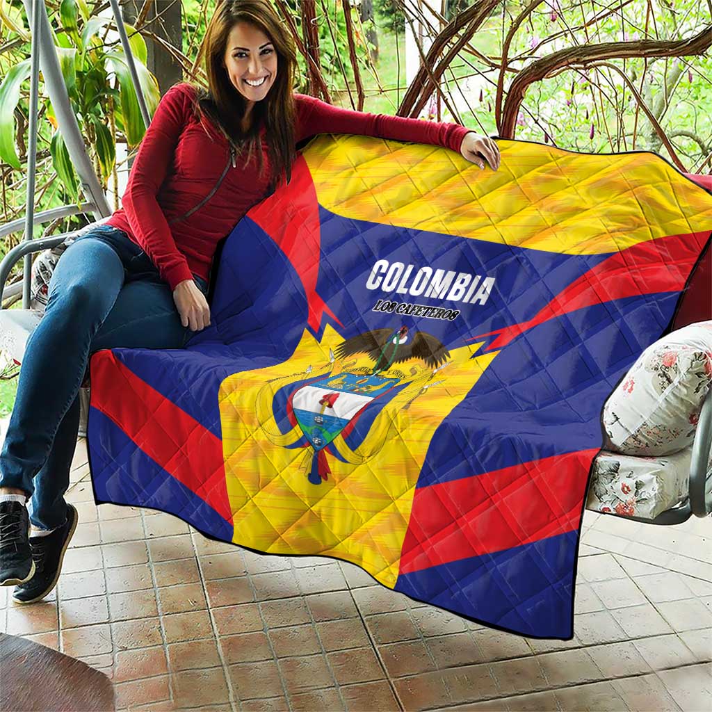 Football Colombia Quilt Los Cafeteros Go Champions