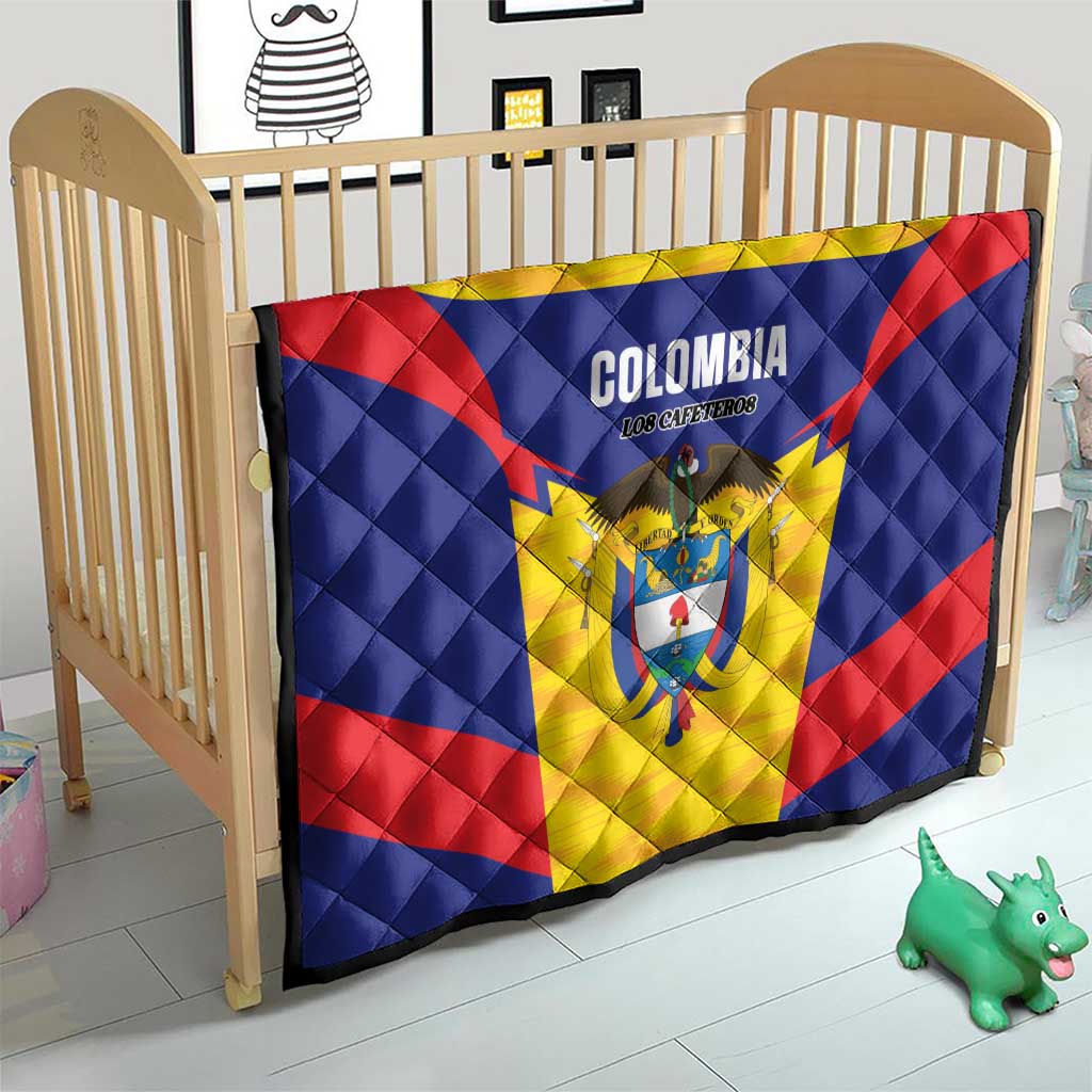 Football Colombia Quilt Los Cafeteros Go Champions