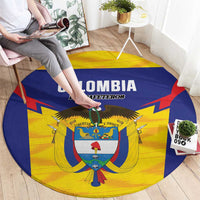 Football Colombia Round Carpet Los Cafeteros Go Champions
